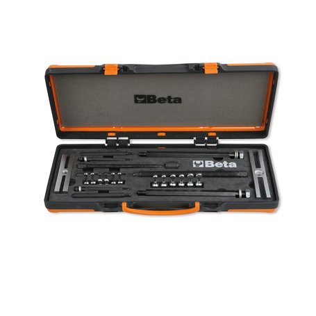 Beta 1547/C6 - Extracteurs pour roulements à fausses billes en coffret métallique