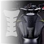Quattroerre Protection Réservoir Adhésive 3D pour Motos Sport, Transparent, 20 x 13 cm