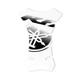 4R Quattroerre.it 18146 Tapis de réservoir adhésif 3D pour Moto Yamaha R6 Transparent