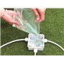 Arnocanali GI-BOX100 Kit Gel bi-composant IP68 Isolant et scellant avec boîte de dérivation 100 x 100 mm et Presse Sortie de câb