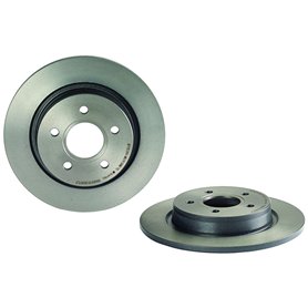 Brembo 08.9975.11 - Disque de Frein Arrière avec revêtement anti-corrosion UV - Jeu de 2 disques