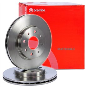 Brembo 09.8616.10 - Disque de Frein Avant - Jeu de 2 disques