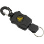 CRESSI Rectractable Lanyard Mini Anneau avec Clip de Fixation et Longe Rétractable Unisex-Adult