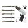 ABAC Marteau Piqueur Pneumatique G-475 - Coffret en Plastique avec Accessoires (5 Burins 175 mm + Ressort de Retenue + Mini Huil