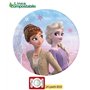Ciao-Kit Table Fête Party Disney Frozen II Wind Spirit 24 personnes (112 pcs: assiettes, gobelets, serviettes) Vaisselle, AZ008,