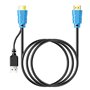 Atlantis KVM HDMI Switch USB Deviateur KVM HDMI (Tastier, Souris, VGA) à 2 Ports Entrée/Sortie HDMI Prise en Charge de la Souris