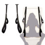 Roiz Kit de Formation de Suspension de Porte Jouets pour l'étirement de Pilate de Yoga de Couple