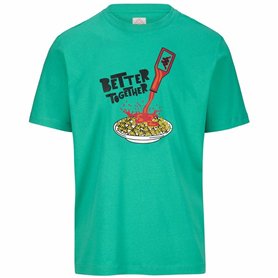 T-shirt à manches courtes homme Kappa Glesto Tbar Bleu