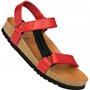 Sandales pour Femme Mobilex PRS001CZERWONY43 Noir Rouge