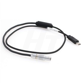 Câble de Commande d'arrêt de démarrage de Moteur Tilta Nucleus-M Multi USB à 7 Broches pour Appareil Photo Sony A7s III