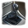1neiSmartech Pommeau de levier de vitesse manuel 5 vitesses compatible avec Ford Focus Fiesta Kuga avec finitions chromées et ma