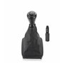 1neiSmartech Kit pommeau 5 vitesses et casque en simili cuir compatible avec Peugeot 206