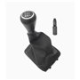 1neiSmartech Kit pommeau 5 vitesses et casque en simili cuir compatible avec Peugeot 206, 206 Plus, 406 - avec adaptateur en pla