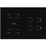 Table de cuisson vitrocéramique - HOTPOINT - HR631C - 4 foyers - 60 cm - Noir