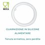 Joints de chauffe-biberon portable de 50 mm – 2 pièces en silicone alimentaire – Sans BPA