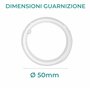 Joints de chauffe-biberon portable de 50 mm – 2 pièces en silicone alimentaire – Sans BPA