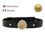 Bracelet Unisexe Tennis Player Talent Jewels TJA-1-18-01-2-235 Noir
