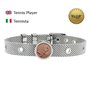 Bracelet Unisexe Tennis Player Talent Jewels TJA-1-18-02-1-235 Argenté