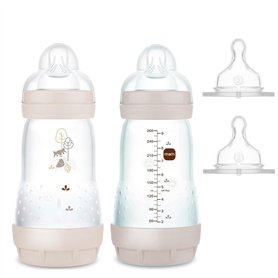MAM anti Colic Bouteille 260 avec tétine Taille 1 & 2
