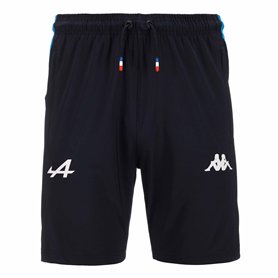 Kappa - Short Adrin BWT Alpine F1 Team 2024 pour Homme - Noir - Taille S