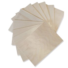 Wood Lab 6mm - 20 x A3 Panneaux en Bois contreplaqué de Bouleau 6 mm (± 0