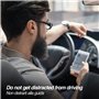 Cable Technologies Support de téléphone Portable Auto magnétique, Aimant pour téléphone Portable, Voiture, Support Universel Voi