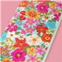 Legami - Porte-Documents de Voyage avec Fleurs, Organisateur de Voyage pour Passeport Carte d'identité, Blocage RFID, 4 Grandes 