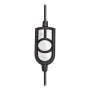 VulTech HS-03 HS-03 Casque Audio avec Microphone réglable pour PC avec contrôleur de Volume et muet pour Bureau, Ordinateur, Por