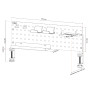 Organisateur Vertical pour Accessoires de Jeu et de Bureau