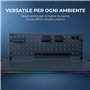 Noua Shatter Panneau perforé de Bureau en Acier et ABS avec Pince, Organisateur Vertical pour Accessoires de Jeu et de Bureau, S