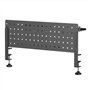 Noua Shatter Panneau perforé de Bureau en Acier et ABS avec Pince, Organisateur Vertical pour Accessoires de Jeu et de Bureau, S