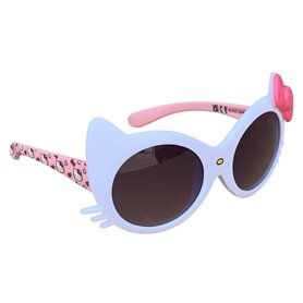 CARTOON Lunettes de soleil pour enfants Hello Kitty verres ovales monture moulée avec protection filtre UV401