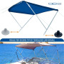 Glac Store® Base en caoutchouc noir ou gris collable pour auvent, canot pour drapeau et supports divers bateaux adaptable (gris)