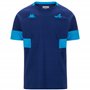 Kappa - T-Shirt Adobi BWT Alpine F1 Team 2024 pour Homme - Bleu - Taille L