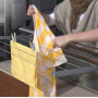 Étendoir à linge de balcon avec barres fixes pour garde-corps | Étendoir extérieur pour petits espaces | Bras résistants anti-pl