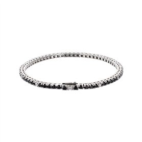 Bracelet Femme Albert M. WSOX00567.RD.BLKW19 Argenté Noir