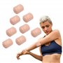 Pansements Maxi Sensitive pour Coudes et Genoux 8 Pièces - Doux Respirant avec Support TNT Flexible et Comprimé Absorbant Antiad