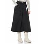 Love Moschino Canvas with Pockets Jupe midi avec Poches à Patchs
