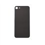 DHLK® Vitre Arrière Compatible avec iPhone 8 - Verre Back Glass Big Hole (SIDERAL Grey)
