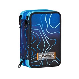 Seven Trousse d'école 3 Zip