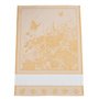 Filet - Lot de 2 torchons de Cuisine en Jacquard avec Insert en Toile Aïda 5.5 PTS/cm à Broder, Parfaits pour sécher la Vaissell