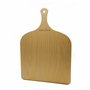 Kit Pizza en Pierre de lave Etna - plaque réfractaire en pierre de lave de l’Etna pour pizza et pain, 39 x 35 x 2 cm + pelle