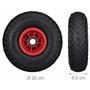 Kippen 1637A1 Roue pneumatique pour Chariot 3.00-4 (260 x 85 mm)
