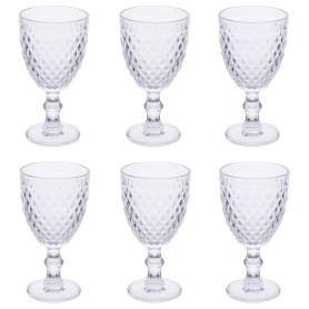 Villa d'Este Home Tivoli 1996 Lot de 6 verres à vin 370 ml en verre