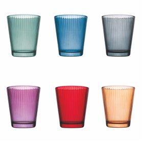Villa d'Este Home Tivoli 1996 Lot de 6 verres à eau 350 ml en verre