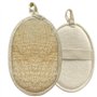 LAC FOR YOU Éponge Luffa Naturelle – 2 Tailles 16×11 & 12×8 cm