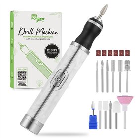 LAC FOR YOU Ponceuse pour Ongles USB-C – Lime a Ongle Electrique 4 Vitesses
