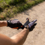 Urban Prime Long Gel-Padded Gloves Orange Summer Version Gants de Cyclisme d'été Longs antidérapants en Gel avec écran Tactile O