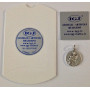 Médaille de Saint Raphaël l'Archange - Les médailles des Saints Patrons -100% Made in Italy