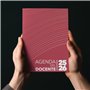 Sunrise Agenda d'enseignant 2025 2026 Registre 10 classes - Format 19 x 27 cm - Agenda pour professeur hebdomadaire pour sac age